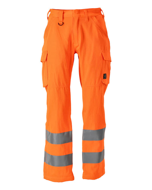 SAFE LIGHT Pantalon avec poches cuisse - Hi-vis Orange