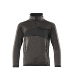 ACCELERATE Pull polaire pour enfants - Anthracite foncé/Noir