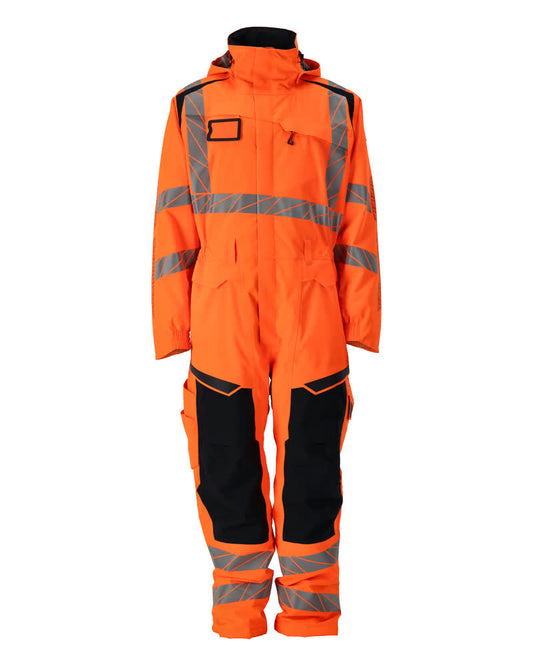 ACCELERATE SAFE Combinaison grand froid - Hi-vis Orange/Marine foncé
