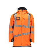 ACCELERATE SAFE Parka - Hi-vis Orange/Marine foncé