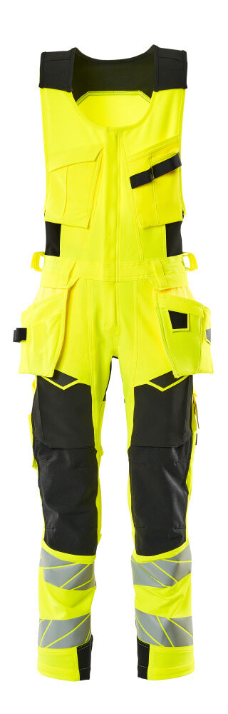 ACCELERATE SAFE Combinaison sans manche - Hi-vis Jaune/Noir