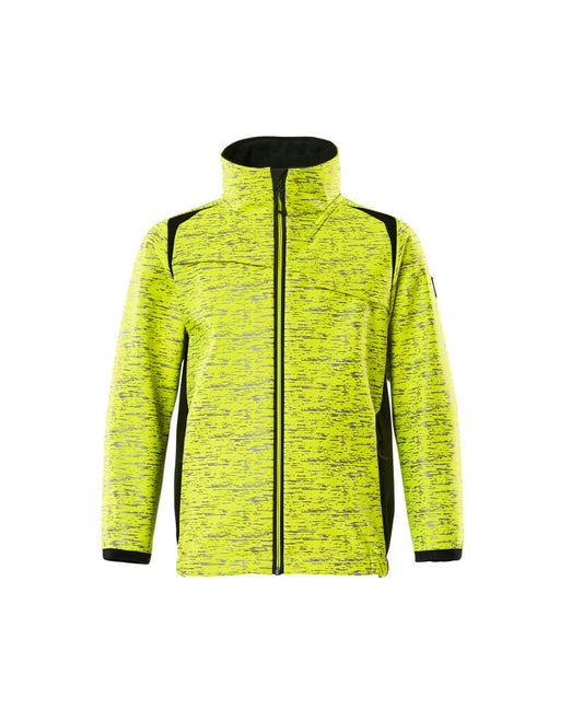 ACCELERATE SAFE Vestes softshell enfant - Hi-vis Jaune/Noir