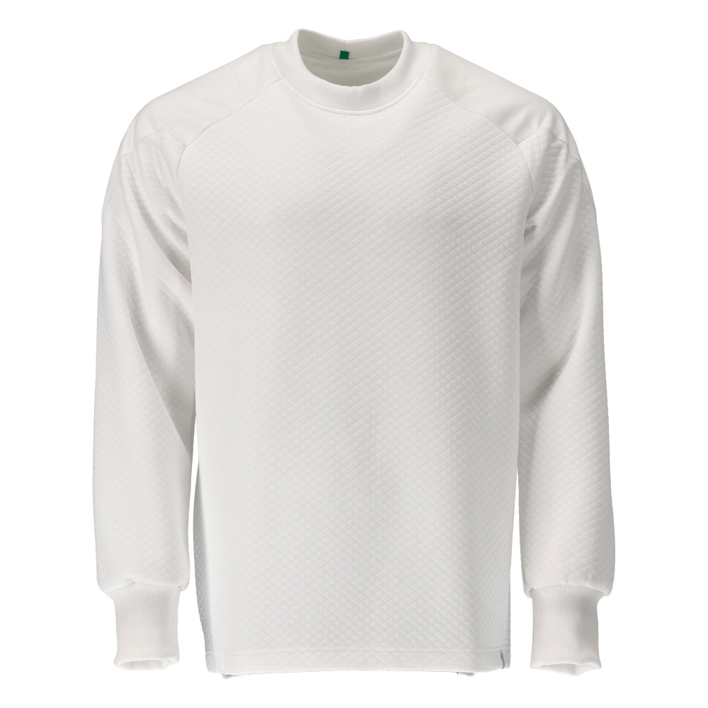 FOOD & CARE Sweatshirt - Blanc