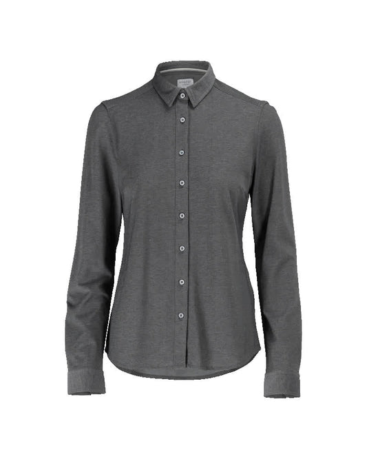 FRONTLINE Chemise - Anthracite foncé/Gris clair chiné