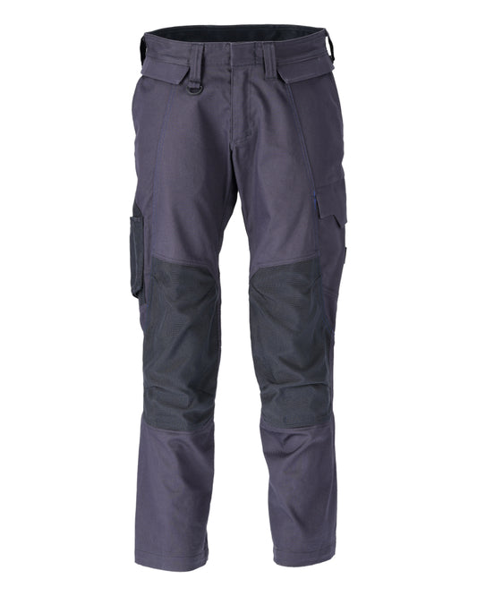 ACCELERATE Pantalon avec poches genouillères - Marine foncé