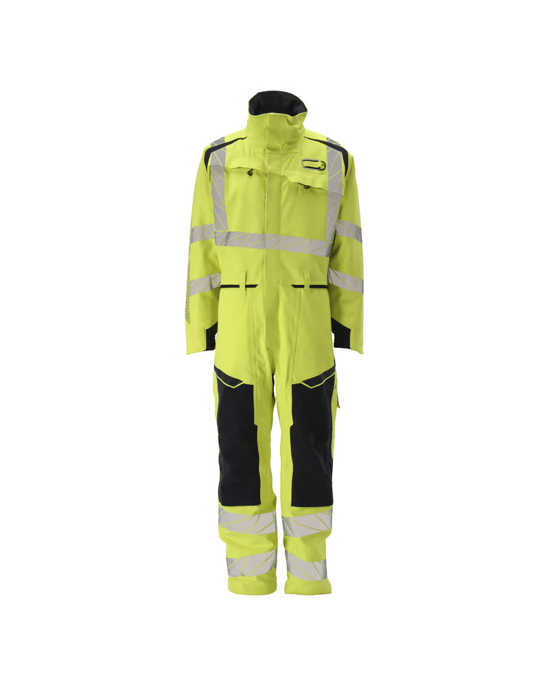 ACCELERATE MULTISAFE Combinaison grand froid - Hi-vis Jaune/Marine foncé