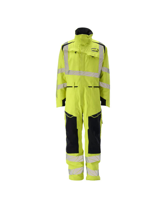 ACCELERATE MULTISAFE Combinaison grand froid - Hi-vis Jaune/Marine foncé