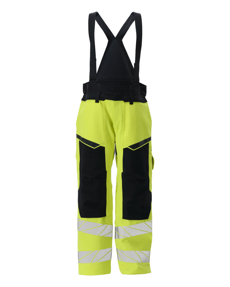 ACCELERATE MULTISAFE Surpantalon - Hi-vis Jaune/Marine foncé