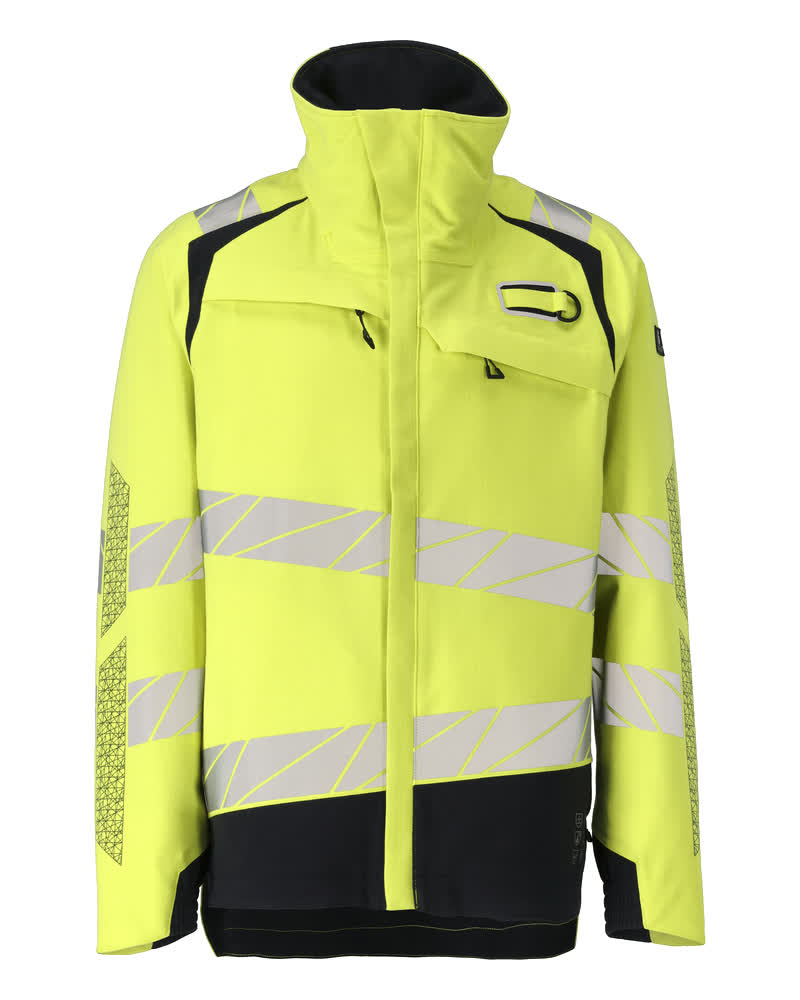 ACCELERATE MULTISAFE Veste d'extérieur - Hi-vis Jaune/Marine foncé