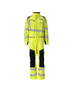ACCELERATE MULTISAFE Combinaison avec poches genouillères - Hi-vis Jaune/Marine foncé