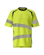 ACCELERATE MULTISAFE T-shirt - Hi-vis Jaune/Marine foncé