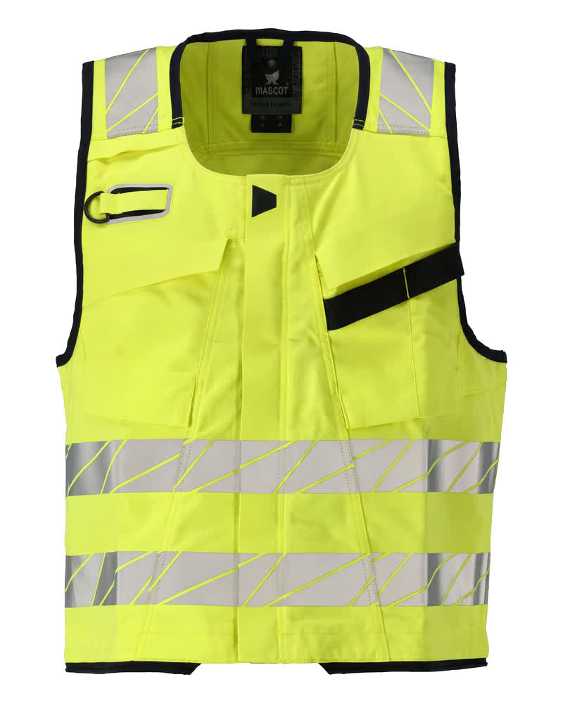 ACCELERATE MULTISAFE Gilet porte-outils - Hi-vis Jaune/Marine foncé