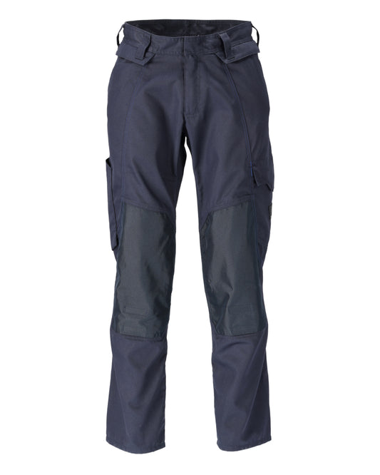 ACCELERATE Pantalon avec poches genouillères - Marine foncé