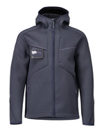 CUSTOMIZED Veste Softshell avec capuche - Marine foncé