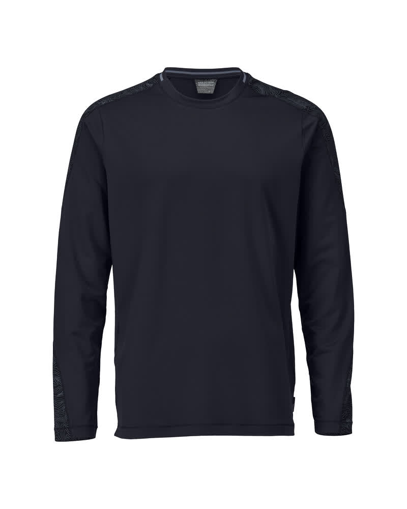 CUSTOMIZED T-shirt, manches longues - Marine foncé
