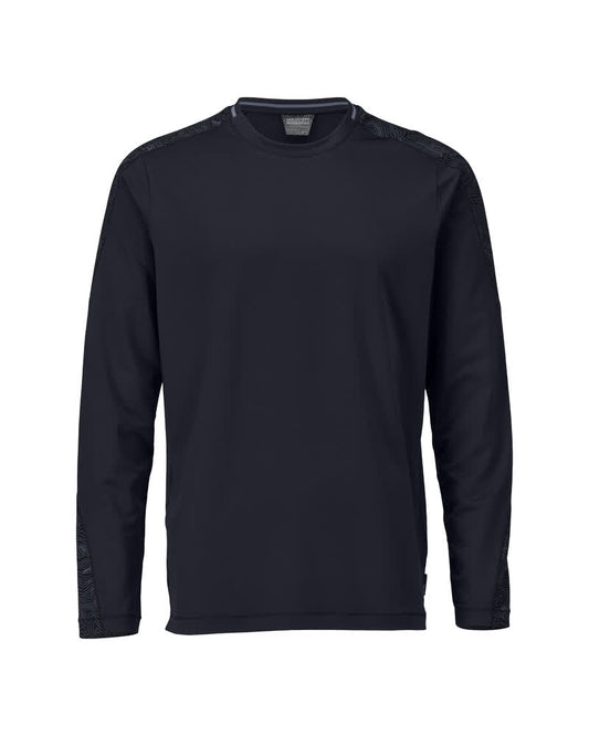 CUSTOMIZED T-shirt, manches longues - Marine foncé