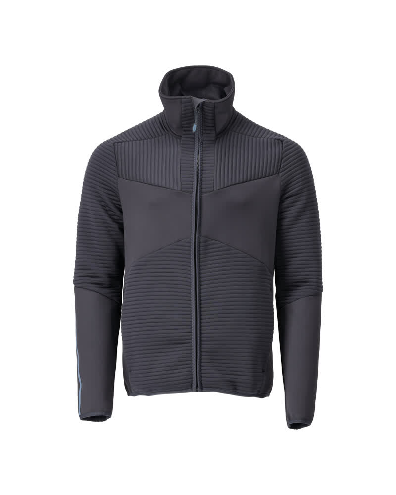 CUSTOMIZED Pull polaire zippé - Marine foncé