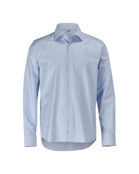 FRONTLINE Chemise - À carreaux bleu ciel et blancs