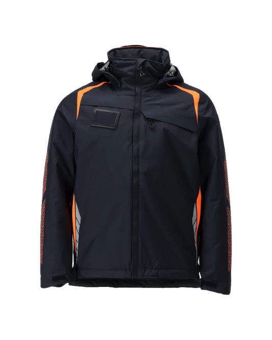 ACCELERATE SAFE Veste grand froid - Marine foncé/Hi-vis orange