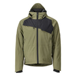 ADVANCED Veste grand froid - Vert foncé/Noir