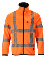 ACCELERATE SAFE Pull polaire zippé - Hi-vis Orange