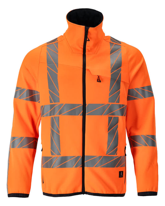 ACCELERATE SAFE Pull polaire zippé - Hi-vis Orange