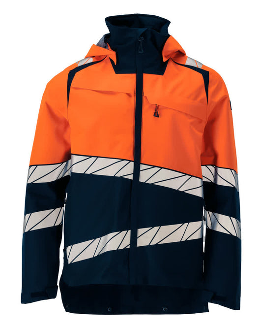 ACCELERATE SAFE Veste d'extérieur - Marine foncé/Hi-vis orange