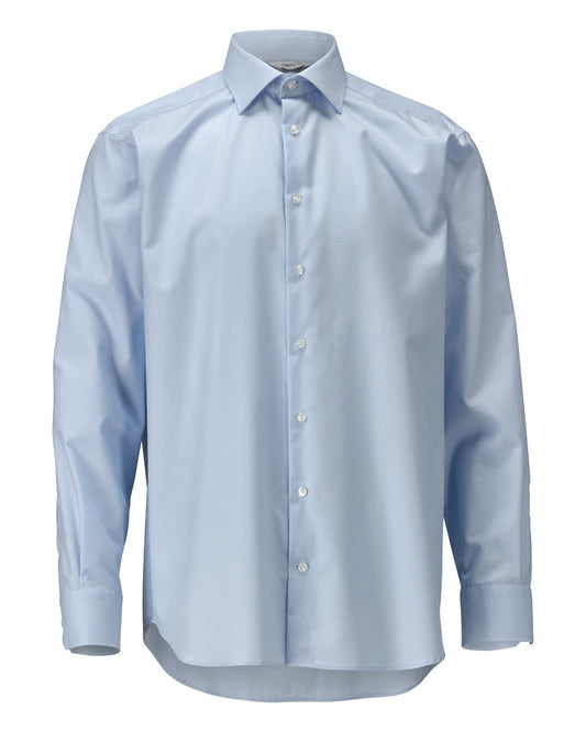 M by Mascot Chemise - À carreaux bleu ciel et blancs