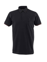 FRONTLINE Polo avec poche poitrine - Noir
