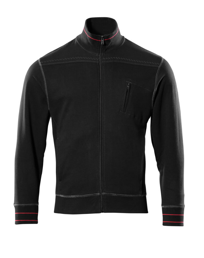 FRONTLINE Sweatshirt zippé - Noir