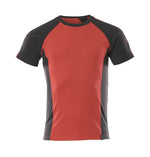 UNIQUE T-shirt - Rouge/Noir