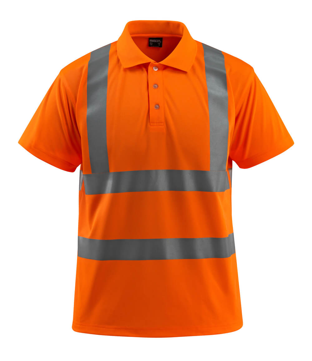 SAFE LIGHT Polo - Hi-vis Orange
