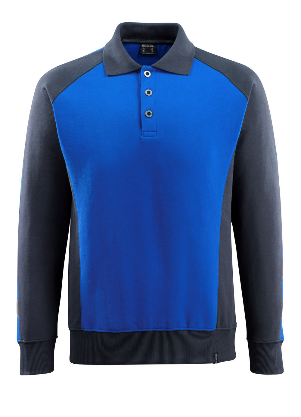 UNIQUE Sweatshirt polo - Bleu roi/Marine foncé