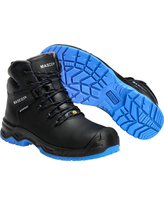FOOTWEAR FLEX Bottines de sécurité - Noir/Bleu roi