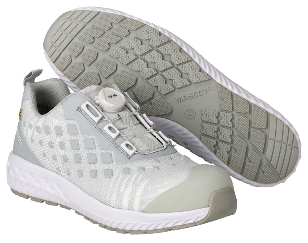 FOOTWEAR CUSTOMIZED Chaussures de sécurité basses - Blanc/Gris chiné clair