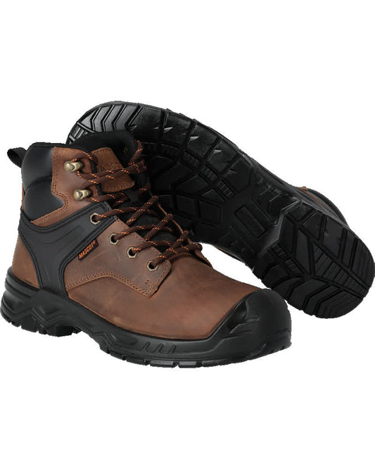 FOOTWEAR ORIGINALS Chaussures de sécurité hautes - Brun noisette/Noir
