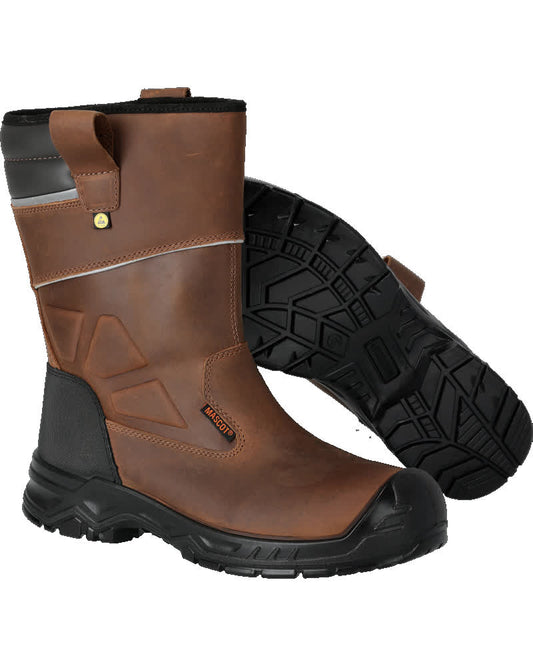FOOTWEAR ORIGINALS Bottes de sécurité - Brun noisette/Noir