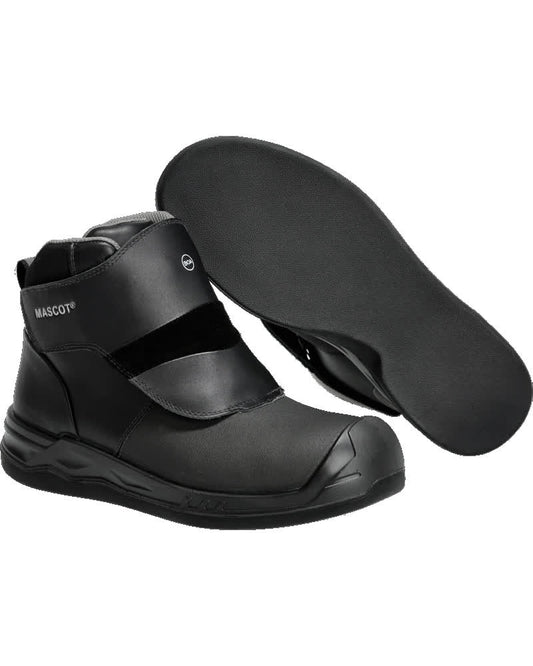 FOOTWEAR INDUSTRY Bottines de sécurité S1PS, asphalte - Noir