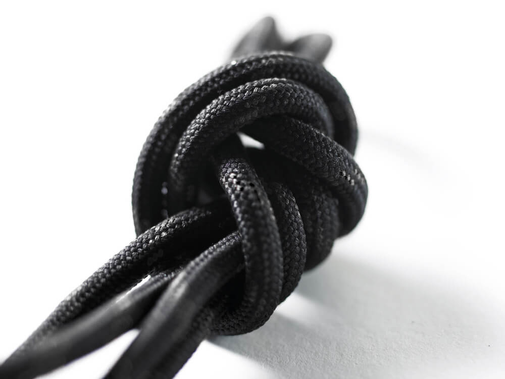 FOOTWEAR ACCESSORIES Lacet - Noir/Noir