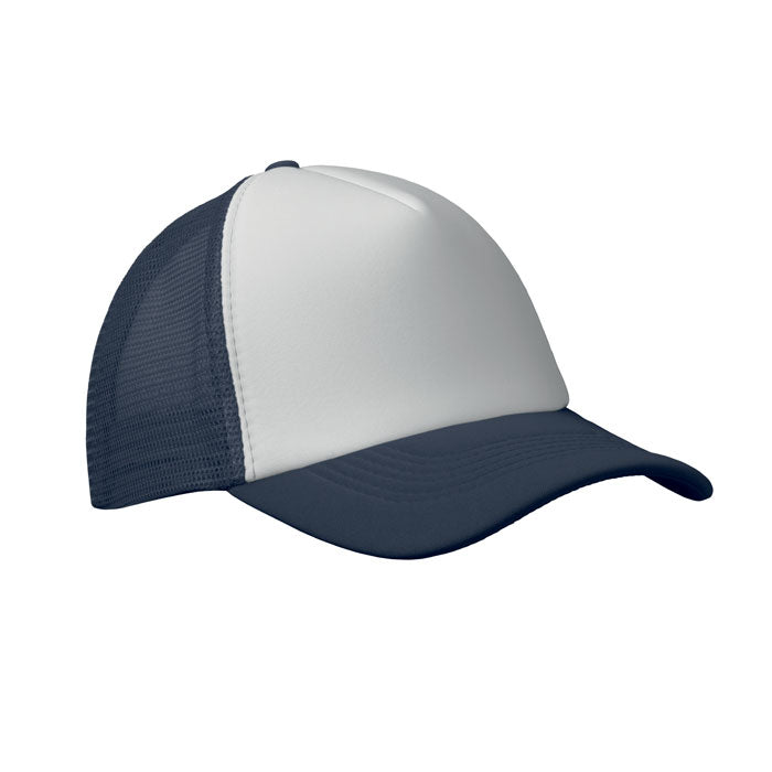 Blanc/Bleu Foncé