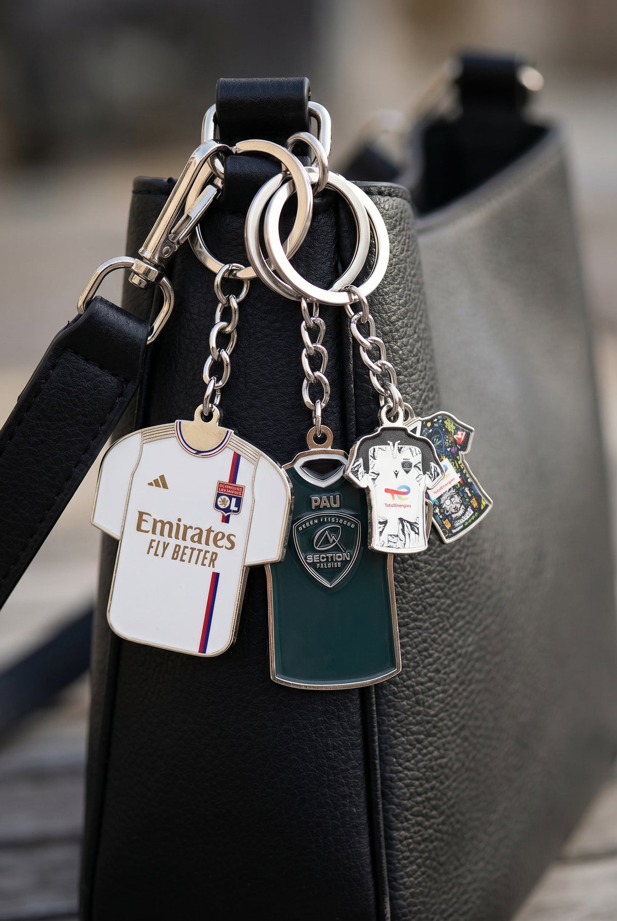 Porte-clés métal maillot