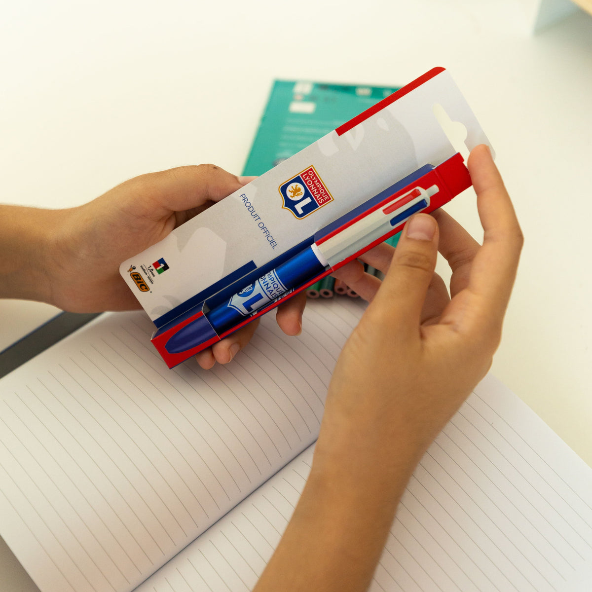 Stylo 4 couleurs soft - Made in France