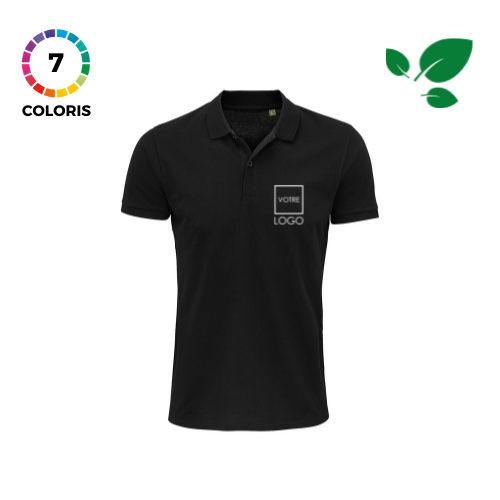 Polo Homme - Coton bio 170 g/m²